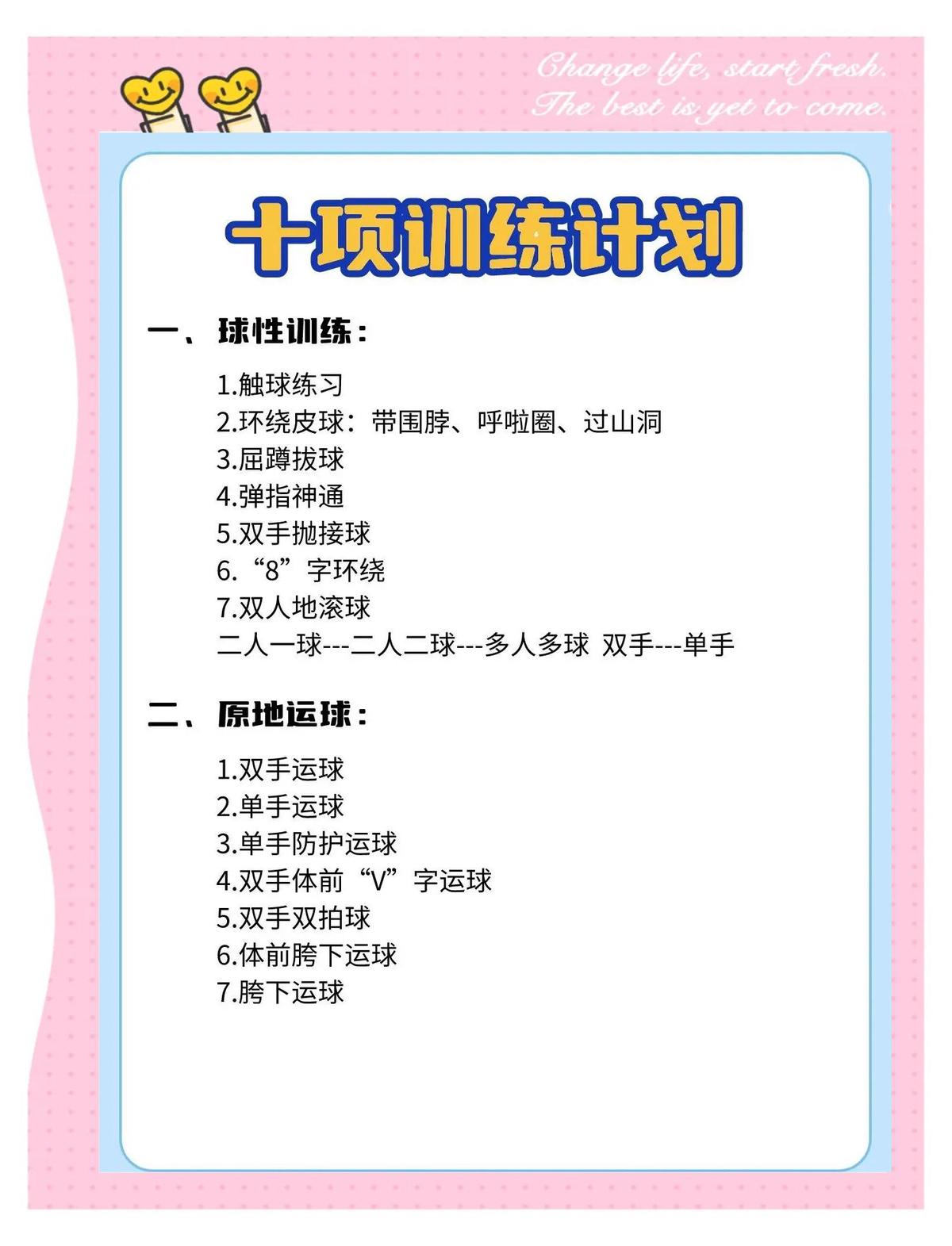中学生刻苦训练篮球的注意事项